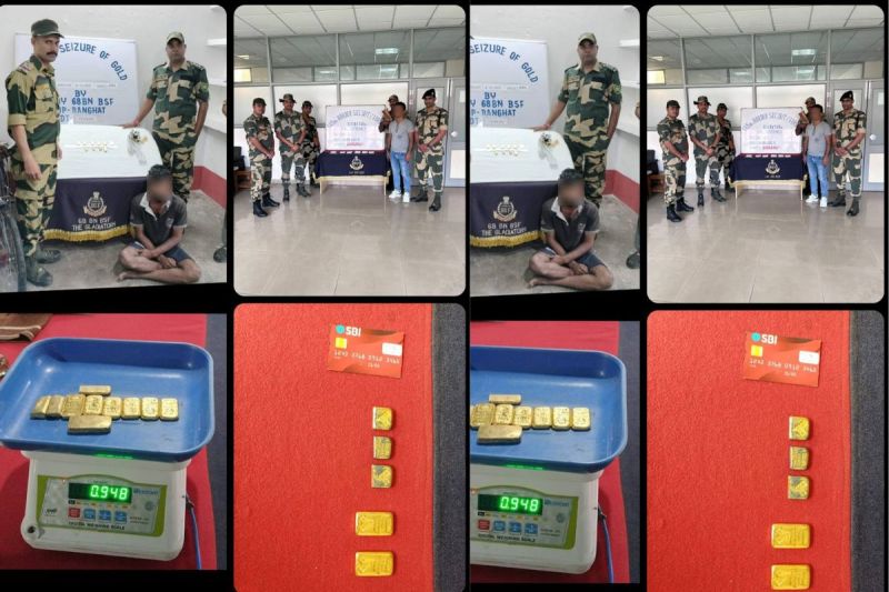 BSF caught gold ATM card broke  smuggling network
