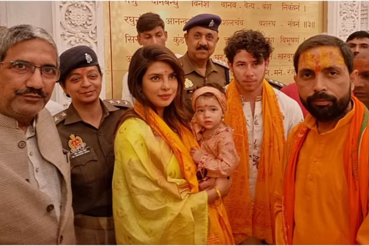 priyanka chopra visited ayodhya