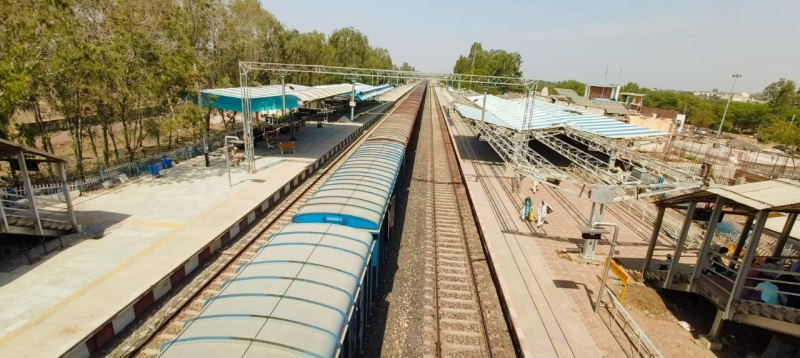 20.12 करोड़ से संवर रहा शिवपुरी रेलवे स्टेशन