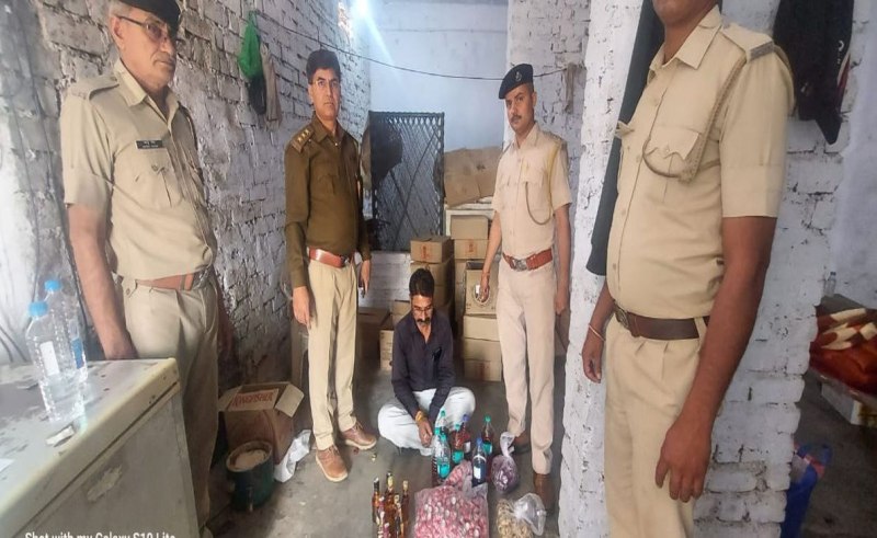 राजस्थान में यहां चल रहा था शराब में मिलावट का गोरखधंधा, मिलावट के बाद लगाते नकली ढक्कन, तीन आरोपी गिरफ्तार