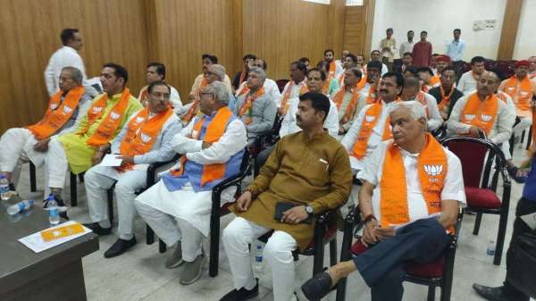Meeting at BJP headquarters