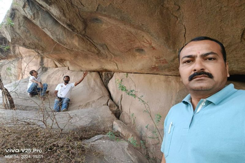 राजस्थान के विरोली व आरासना गांव में प्राचीन मानव सभ्यता के अवशेष मिले