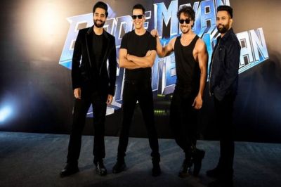Akshay kumar teases tiger shroff 