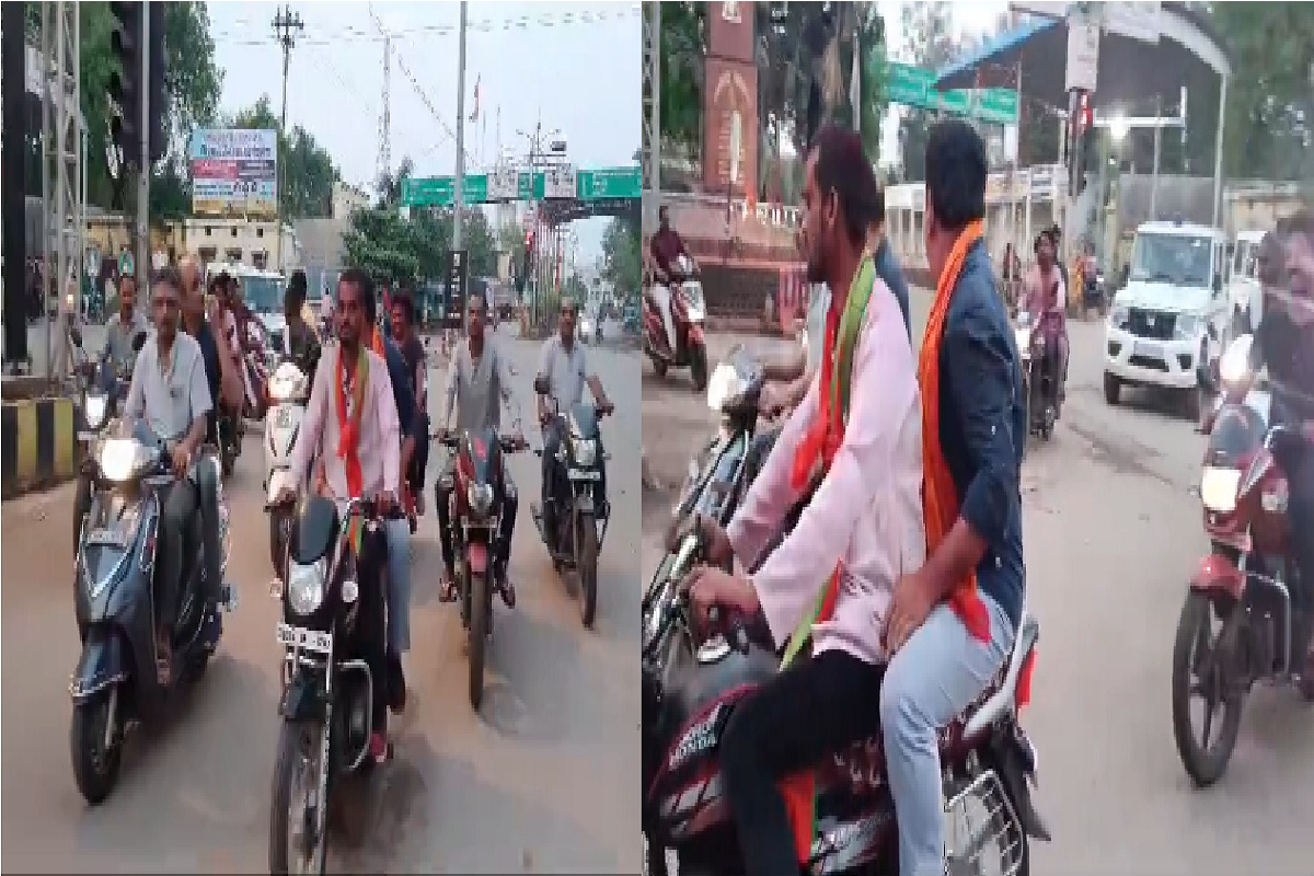 Chhattisgarh Holi News: 2024 के रंग नेताजी के संग, रंग खेलने बाइक पर निकले
डिप्टी CM विजय शर्मा, देखें VIDEO