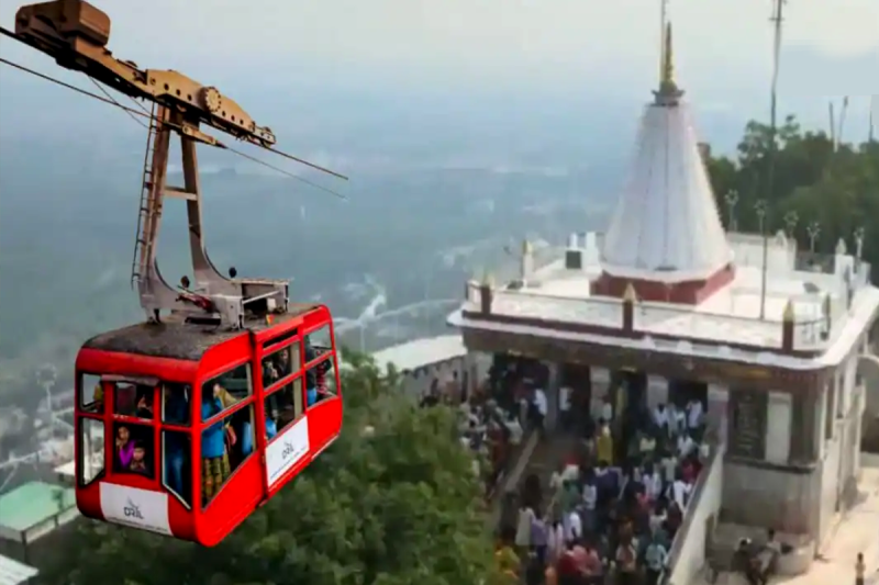 maa sharda devi mandir ropeway close