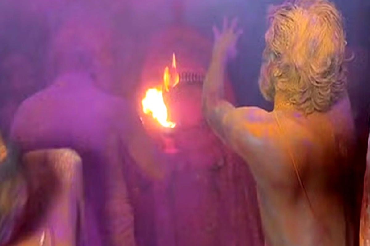 mahakal garbhagrah fire reason explain by fire injured