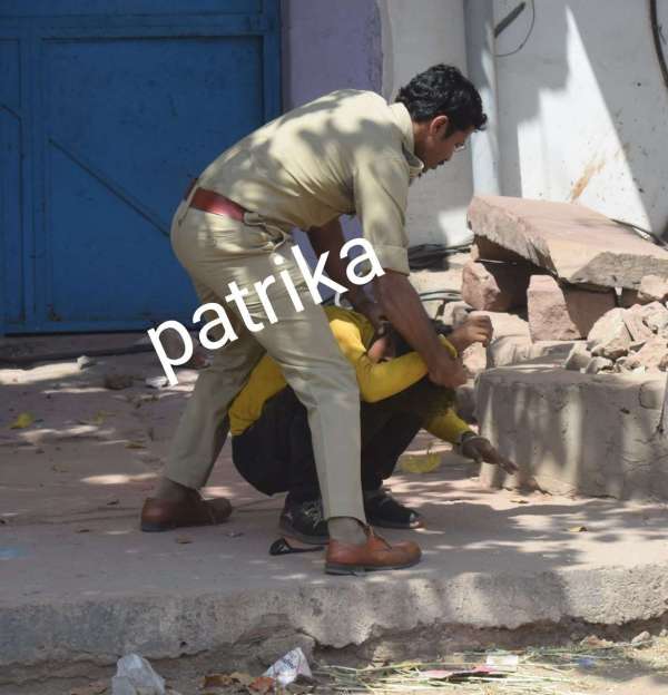 How Tiger caught a young man who was pelting stones at a house on the day of Holi...see pictures