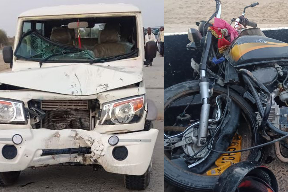 two died in road accident in jodhpur