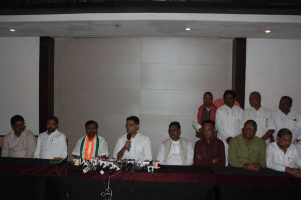 sachin pilot press conference