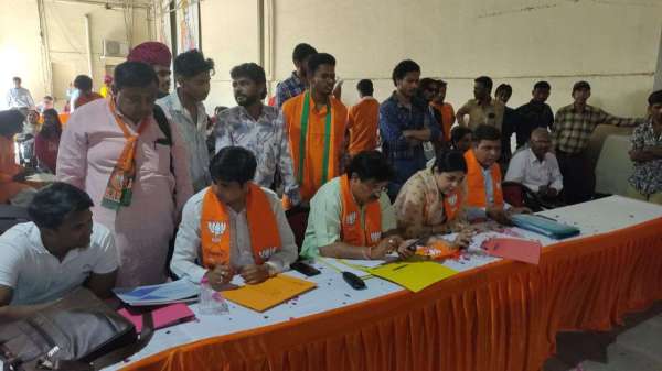 Audition of street theater artists regarding Lok Sabha elections