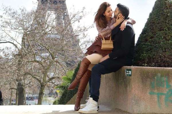 malvika raaj honeymoon photo