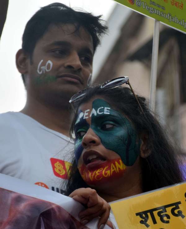 दौड़ा जबलपुर  अहिॅसा  रन