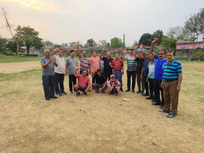 Navodaya Hasya Yoga Kendra celebrated Holi and Rang Panchami Milan wit