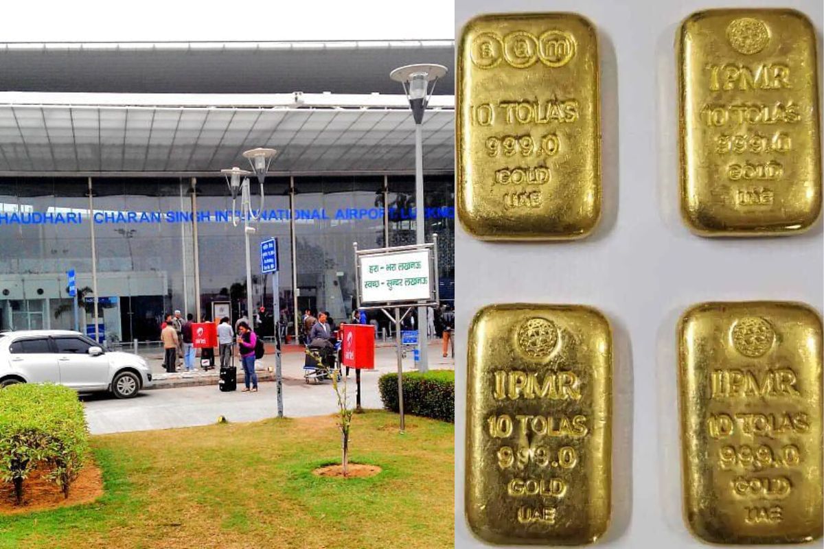 30 gold smugglers flee from Lucknow airport flight came from UAE