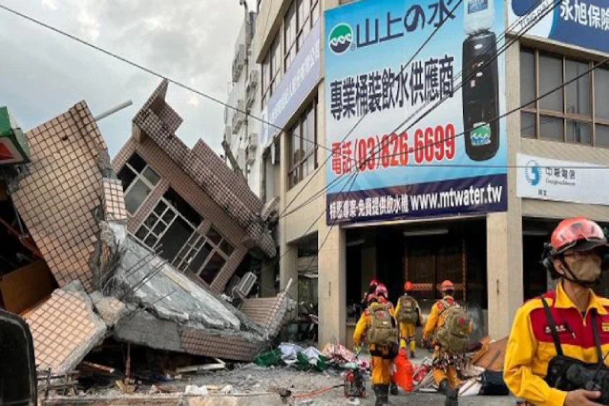Earthquake In Taiwan