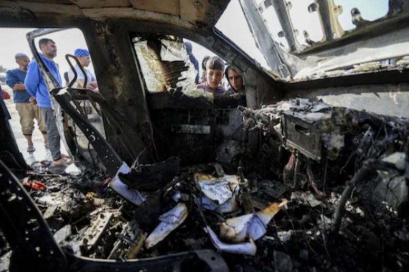 aid workers killed in gaza