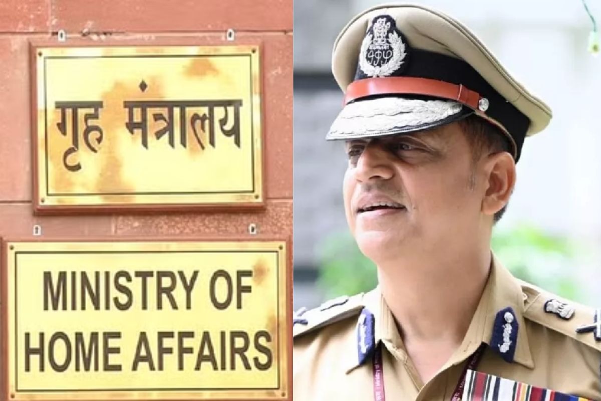 Union Home Ministry sent IPS BK Singh to UP on charges of molesting a woman