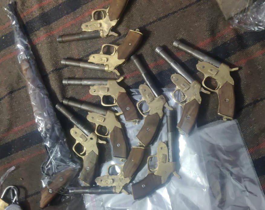 चंबल में फलफूल रहा अवैध हथियारों का कारोबार