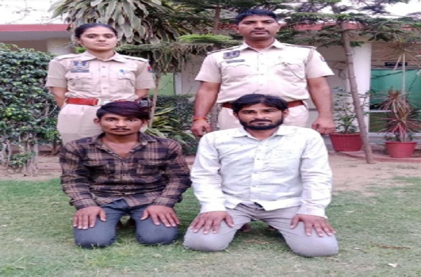 बाइक चुराने वाले दो बदमाश गिरफ्तार