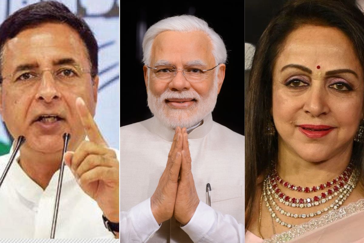 'Congress leaders should learn to respect women from PM Modi' Hema Malini told Randeep Surjewala