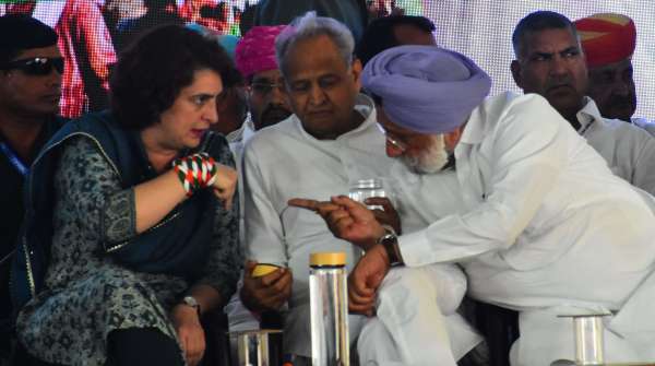 Congress's first big rally in Jaipur during Lok Sabha election campaig