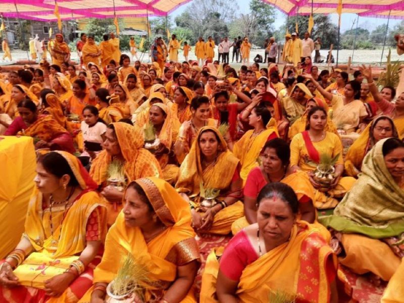 Gayatri Mahayagya and Pran Pratistha program started, Kalash Yatra taken out