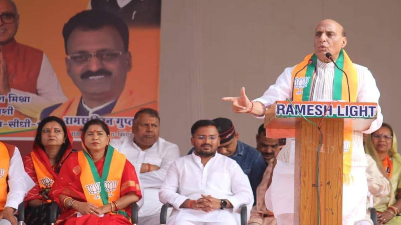 Lok Sabha Elections 2024: एमपी में राजनाथ की हुंकार, राहुल को कहा ‘फिनिशर’,
कांग्रेस खत्म करके ही मानेंगे