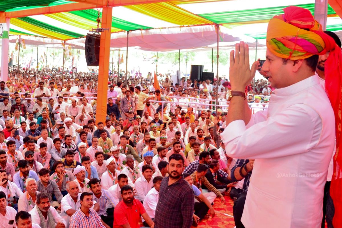 Rajasthan Politics : वैभव गहलोत को लेकर बड़ी अपडेट, इस बड़े नेता ने किया समर्थन
का एलान