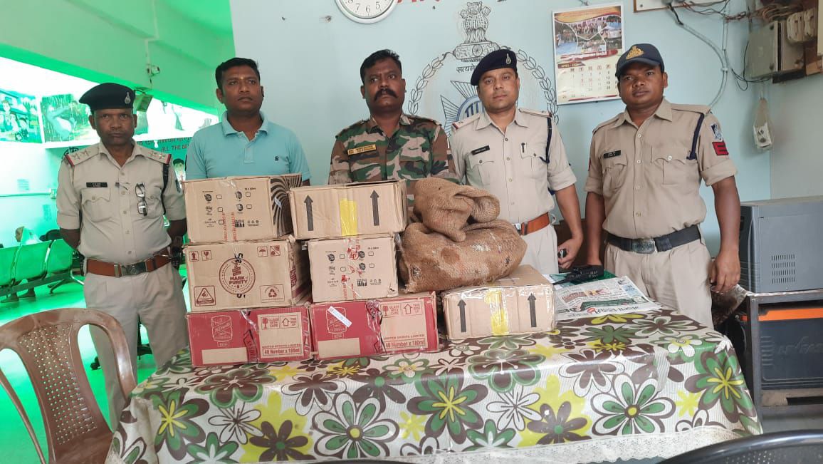 Liquor being sold at tea and paan stalls in restricted area, not controlled even after action