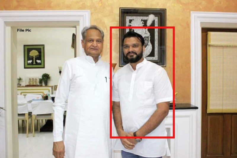 lokesh sharma ek osd to ashok gehlot