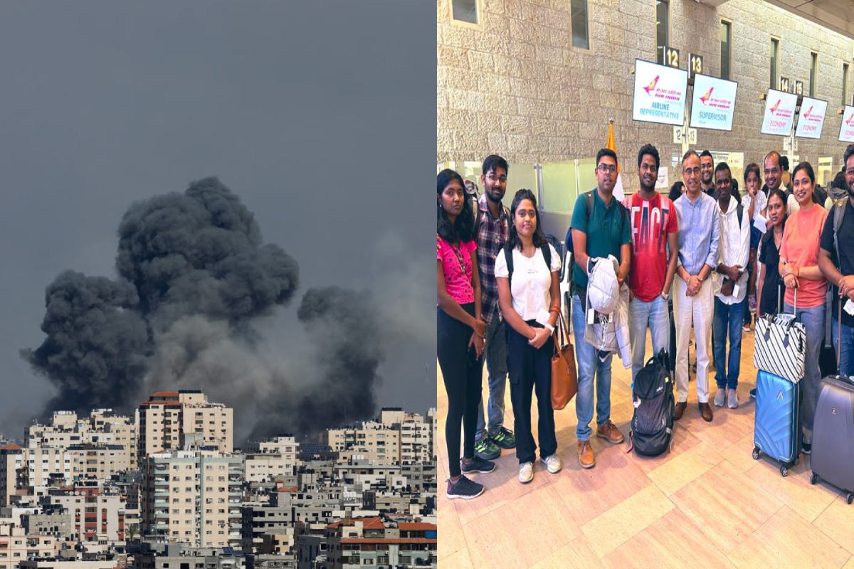 Indian students who returned home from Israel-Hamas war thanked India