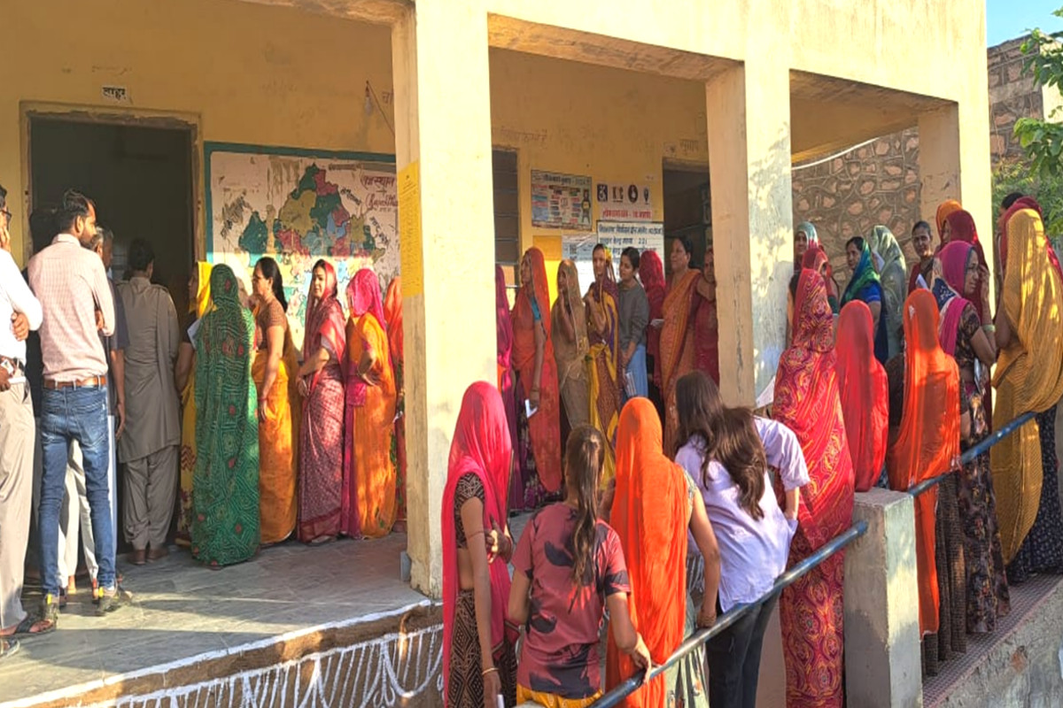 राजस्थान में यहां हो रही है ‘एक्स्ट्रा स्पेशल’ वोटिंग, एक नहीं- दो वोट डाल रहा
हर वोटर, होगी बंपर वोटिंग 
