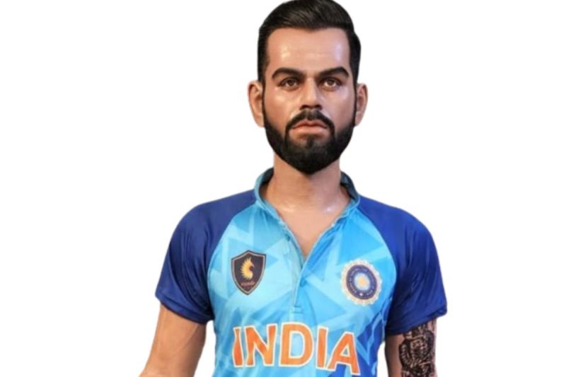 wax-statue-of-virat-kohli-installed-in-jaipur-wax-museum