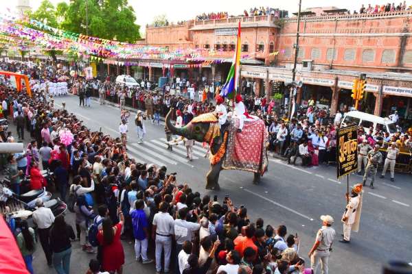 Gangaur Mata's ride came out with pride