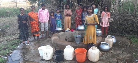 People of Chhoti Tummi said that if the water problem is not resolved then they will not vote this time