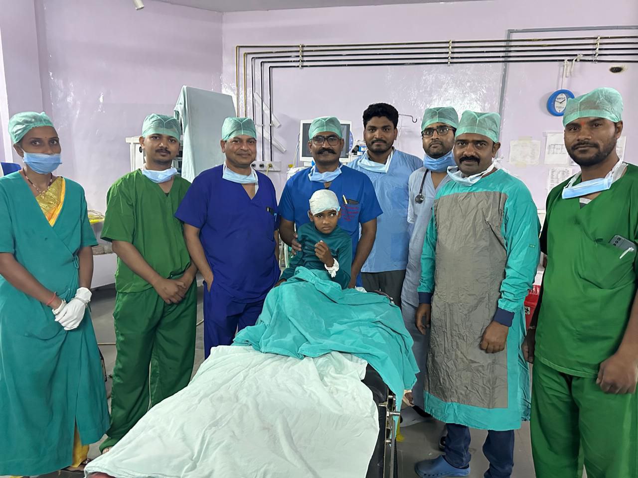 झालावाड़ में पहली बार एंडोस्कॉपी से 10 साल की बालिका की ब्रेन सर्जरी