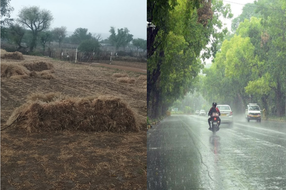 राजस्थान में ओलावृष्टि और तेज बारिश से घबराया प्रशासन, किसानों को किया अलर्ट, 48
घंटों में करें ये काम
