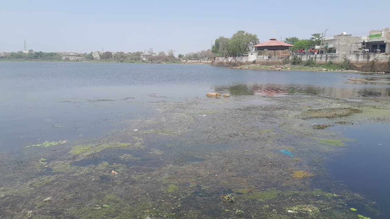राधा सागर तालाब में युवाओं को नहीं मिल रहा बोट का लाभ
