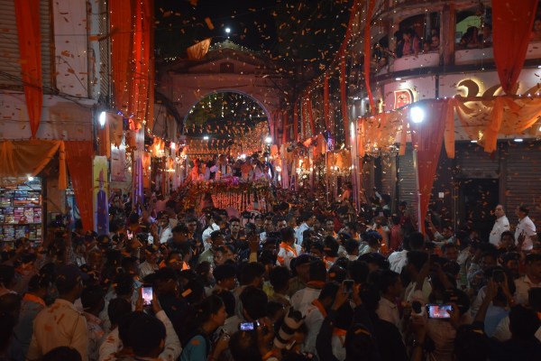 Amit Shah Road Show in Chhindwara