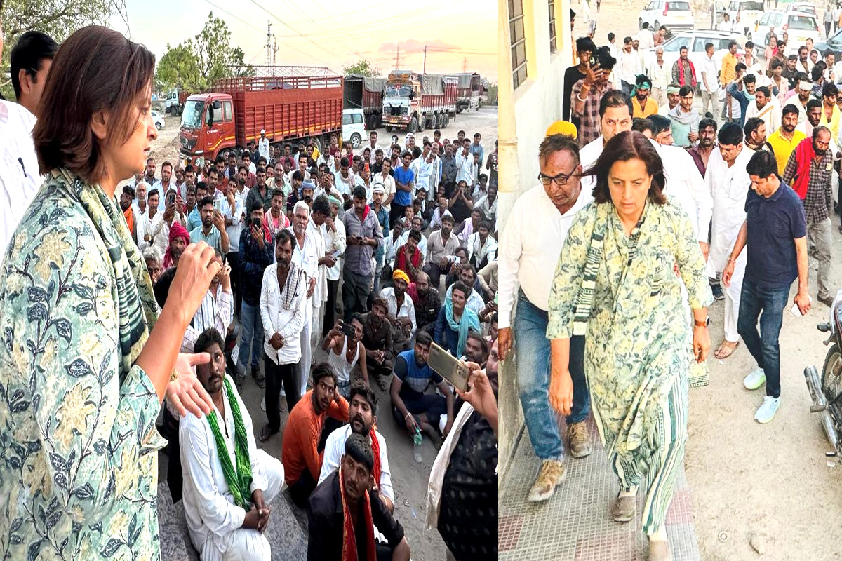 Rajasthan News : ‘शिकायत’ पर फ़ौरन मौके पर पहुंची ज्योति मिर्धा, कलक्टर से लेकर
सीएस तक लगा डाले फोन
