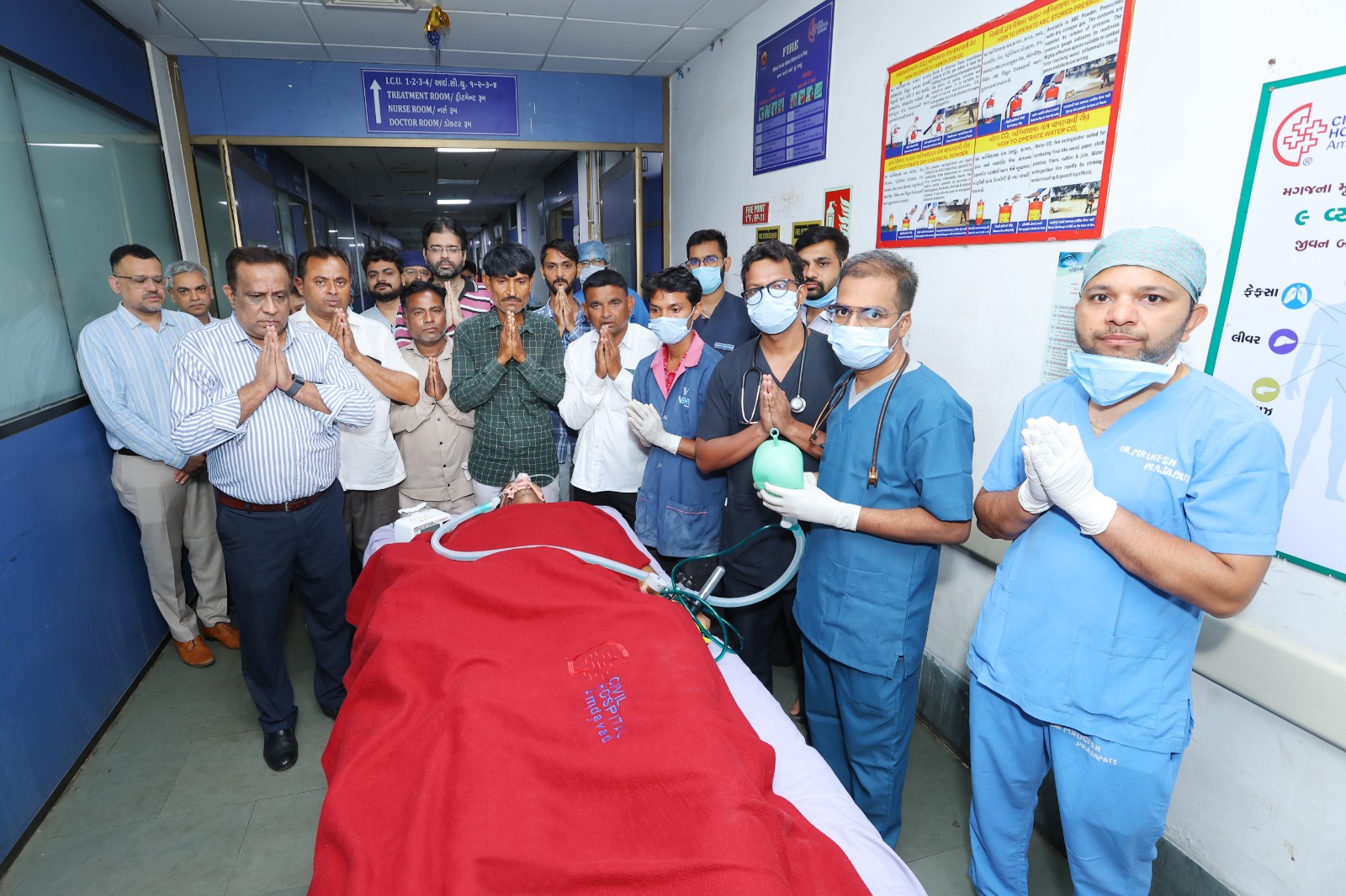 अहमदाबाद सिविल अस्पताल : 3 वर्ष में 150 ब्रेन डेड दाताओं ने दान किए 483 अंग