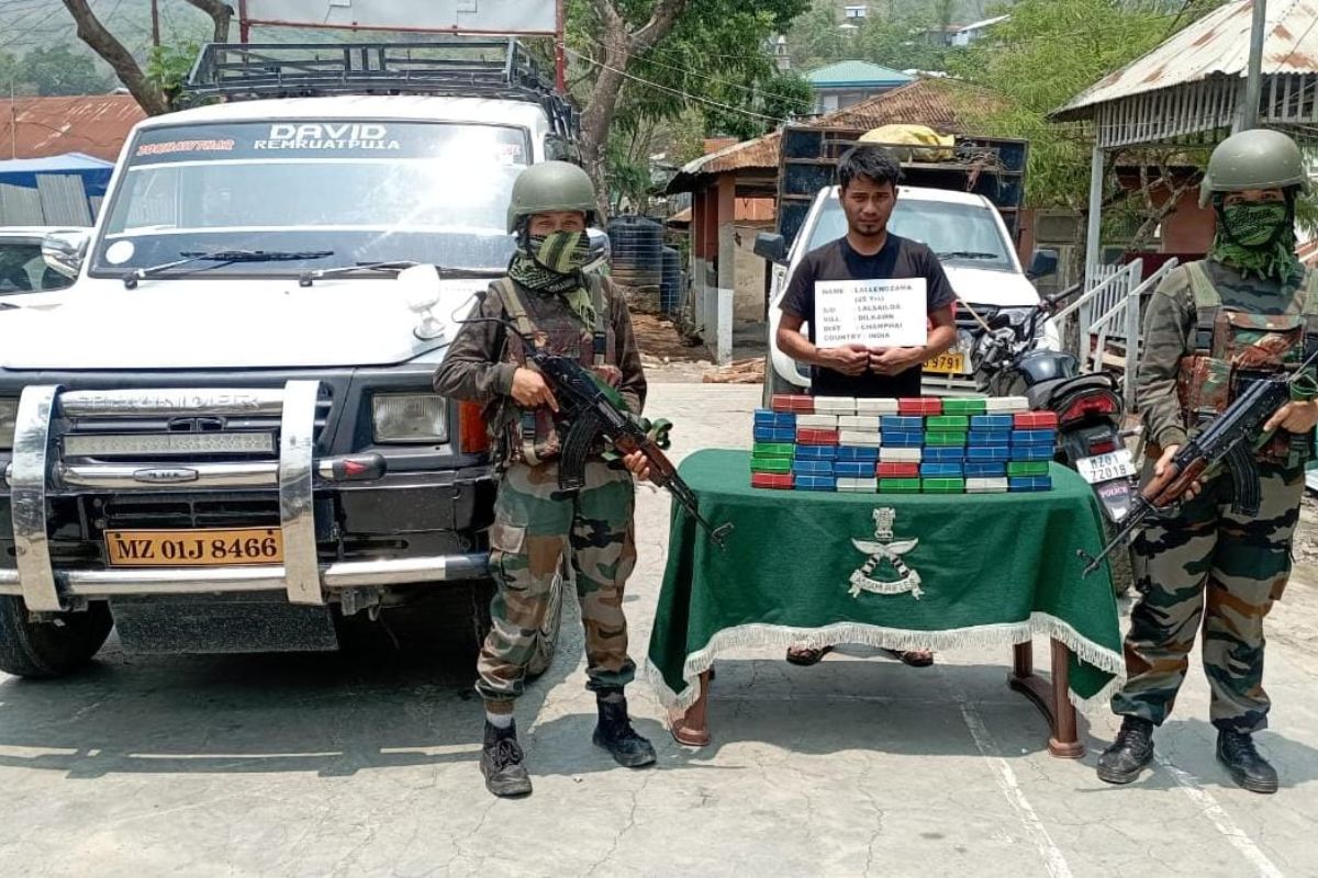 Assam Rifles: असम राइफल्स को मिली कामयाबी, जब्त की 9.83 करोड़ रुपये की ड्रग्स