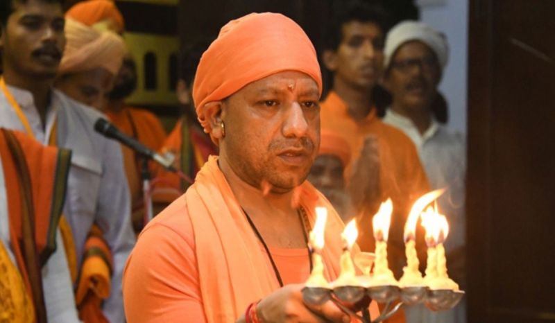 CM Yogi in Gorakhpur
