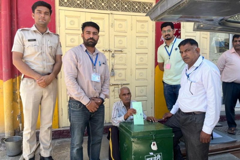 Lok Sabha Elections Rajasthan Loksabha Election Elderly and disabled people Chief Electoral Officer