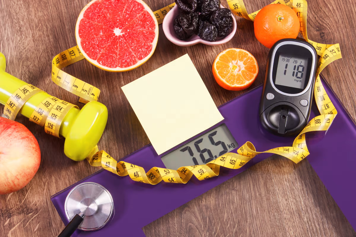 Diet and exercise to control diabetes