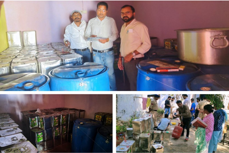 Raid in fake ghee factory