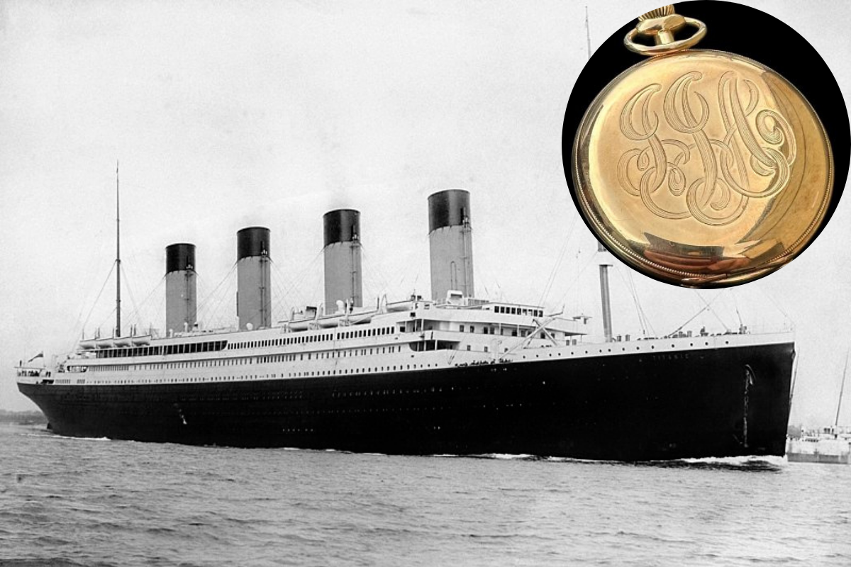 टाइटैनिक यात्री की सोने की घड़ी 12 करोड़ में बिकी