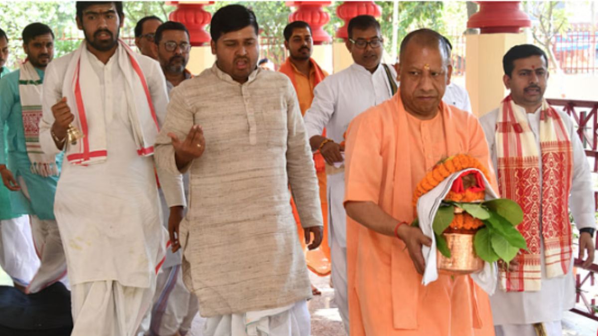 Gorakhpur News CM Yogi inaugurated Shri Hanumat Pran Pratishtha and Rudra Mahayagya