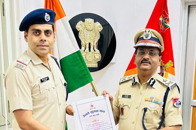 RPF Sub Inspector Ravindra Singh Rajawat