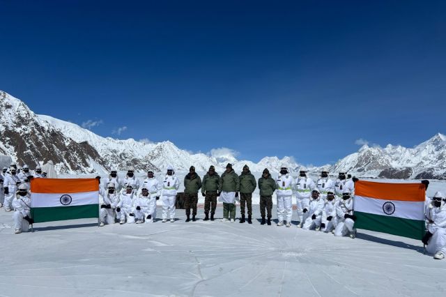 Rajnath Singh said Siachen is India capital of valor and bravery